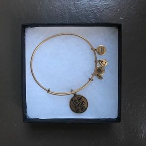Alex and Ani "It Is What It Is" Charm Bracelet Bangle